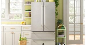standard refrigerator size
